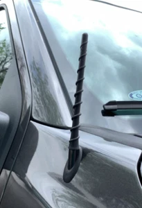 7" Short Rubber Spiral Antenna Mast Radio AM/FM for TOYOTA TUNDRA 2000-2020 New - Picture 1 of 24