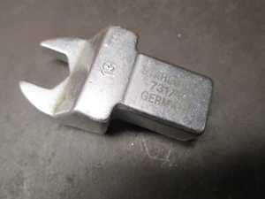 Stahlwille 731/40 torque wrench insert tool 13mm open end - Picture 1 of 1