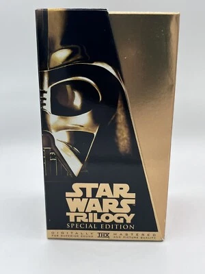 Star Wars Trilogy VHS 1997 Special Limited Edition  Gold Box Set NEW Open Box - Image 1 of 4