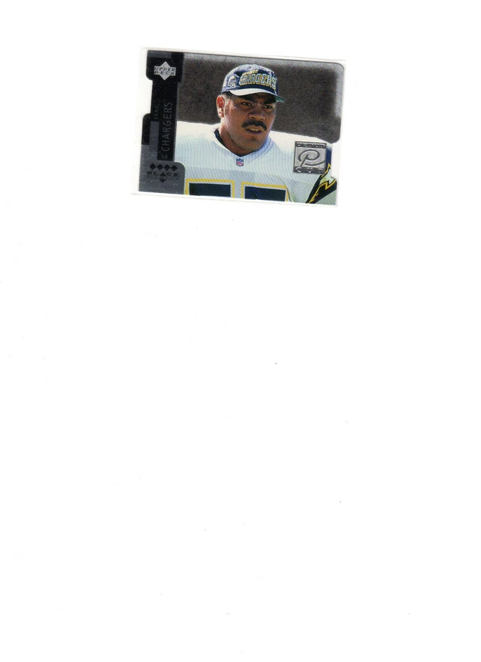 1998 UD Black Diamond Premium Cut Quadruple Horizontal Junior Seau! RaRe! - Image 1 of 1