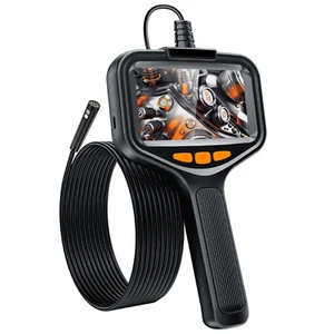 Telecamera endoscopica 8mm 1080P HD - LCD 4,3", cavo 5m, 1 obiettivo, plug & play - Foto 1 di 24