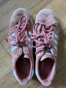 Adidas Originals Pink Campus Size 5.5 - Picture 1 of 3