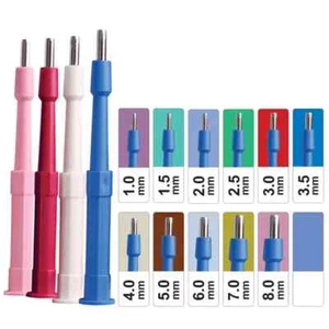 STERILE BIOPSY SKIN PUNCH DISPOSABLE FOR DERMAL ANCHOR 1.5/2/3/4/5mm Pack of 10 - Picture 1 of 11