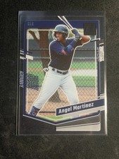 2023 Panini Chronicles Donruss Clearly #21 ANGEL MARTINEZ