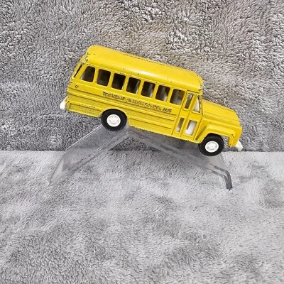 Autobús escolar TootsieToy de colección diecast metal amarillo Township Jr hecho en EE. UU. Foto 1 de 4