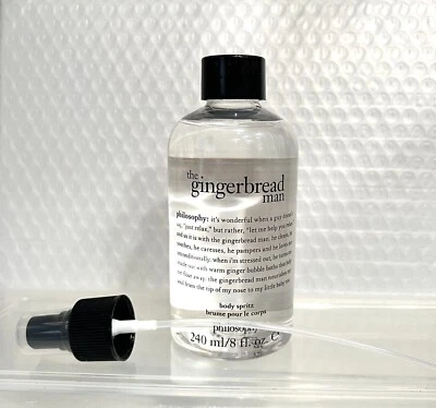 Philosophy The Gingerbread Man 8 fl. oz. Body Spritz com bomba Spritzer - Imagem 1 de 4