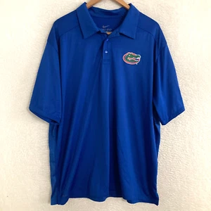 Nike University Florida Gators Polo Shirt XXL Dri-Fit Performance Preppy Golf - Picture 1 of 10