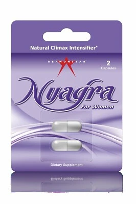 Nyagra Increase Arousal Female Orgasm Women Natural Climax Enhance 2ct / 60ct - Image 1 of 3