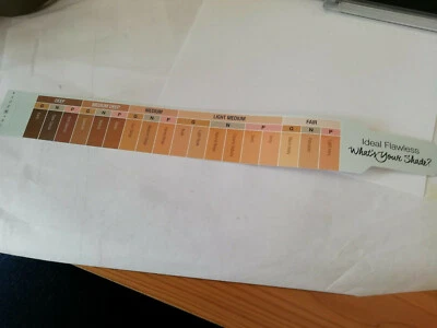 Avon SHADE SELECTOR for True Colour Flawless Liquid Foundation -  - Image 1 of 2