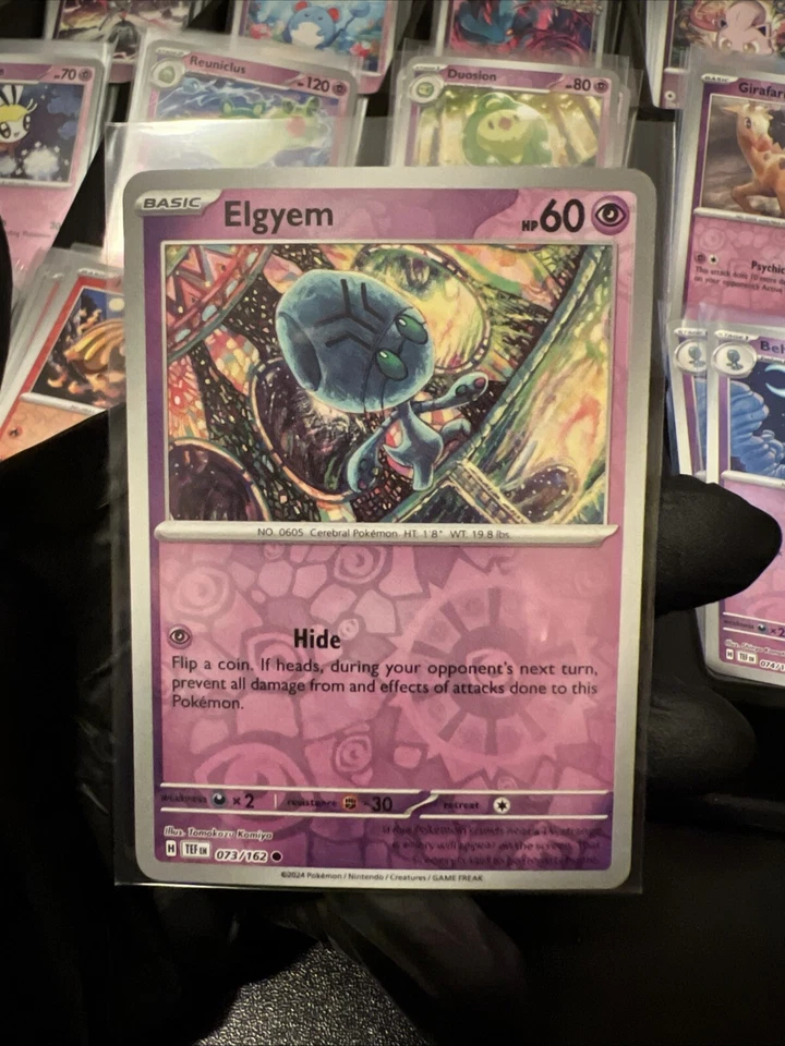 Elgyem 073/162 Sv05: Temporal Forces Reverse Holo - Image 1 of 1