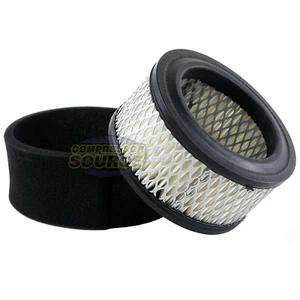 1 Air Compressor Air Intake Filter Element w/ Pre Filter Replacement - Picture 1 of 6