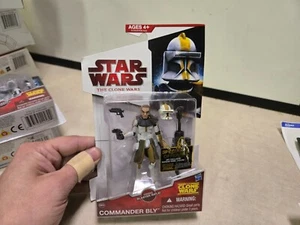 2009 Hasbro Star Wars Clone Wars Clone Commander Bly CW39 3.75" Action Figure - Picture 1 of 5