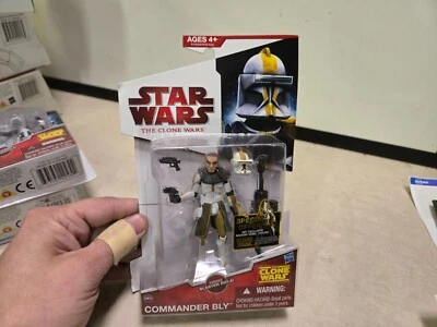 2009 Hasbro Star Wars Clone Wars Clone Commander Bly CW39 3.75" Action Figure - Image 1 of 4