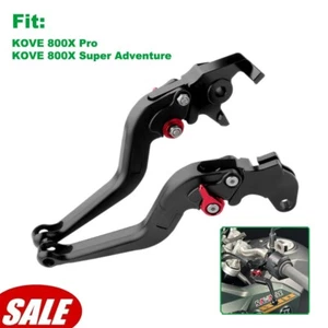 For 24-25 KOVE 800X Pro Super Adventure Adjustable Short Brake Clutch Levers Kit - Picture 1 of 24