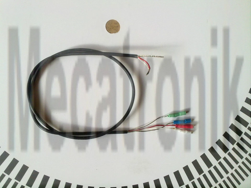 Cable 40cm raccord porte cellule tète - bras de lecture pour platine vinyle T-D - Photo 1/1