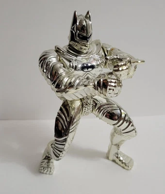 Legends of Batman Silver Knight 1994 armadura metálica de lujo Kenner *sin capa* Foto 1 de 4