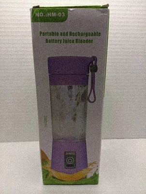 Batidora de zumos con batería portátil y recargable Foto 1 de 4