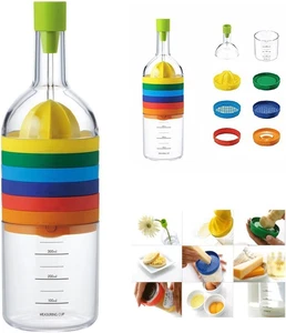 8 in 1 Utensili Da Cucina, Multiuso Funzione Bottiglia Strumento Di Cucina - Foto 1 di 12