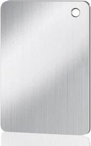 Tagliere in Titanio per Cucina, 100% Puro Titanio Doppia Faccia Food-grade - Foto 1 di 7