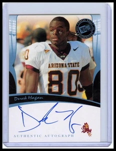 2006 Press Pass Legends #NNO Derek Hagan Autographs - Picture 1 of 2