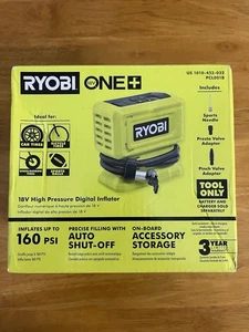 Inflador de alta presión inalámbrico RYOBI ONE+ 18V (solo herramienta) - Imagen 1 de 4