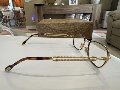 NUEVOS MARCOS DE GAFAS FRED FG 50037U 053 GOLD TORTUGA AUTÉNTICOS 56-19 Foto 1 de 3