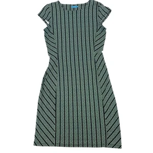 Vestido Vaina Llave Griega J. MCLAUGHLIN Tela Catalina Talla XS - Imagen 1 de 11