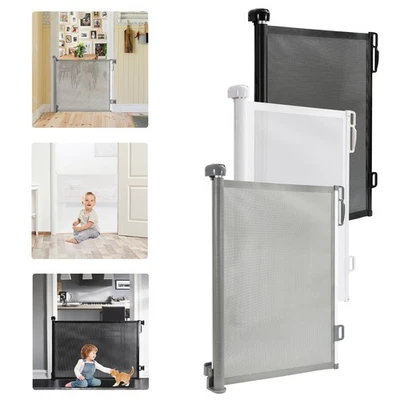 Treppenschutzgitter Ausziehbar Türschutzgitter 0-150/180cm Absperrgitter Baby - Bild 1 von 4