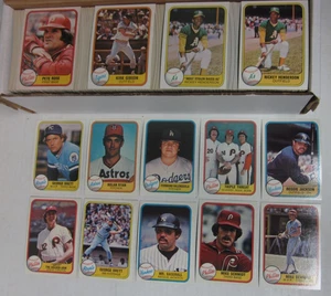 Juego de béisbol Fleer 1981 (660) - con muchos errores - casi nuevo - Imagen 1 de 4