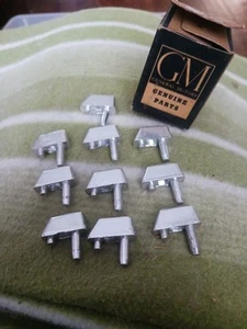 1962 62 Chevy Chevrolet Impala Grill Ornaments NOS GM - Bild 1 von 2