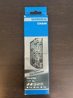 Shimano CN-6701: Chain 10 Speed 116 Links Dura Ace Ultegra 105 - Image 1 of 2