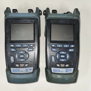 Pair Of Exfo FOT-930 Multifunction Optical Loss Test Sets FOT-932X-5-SBC-VFT-EI - Picture 1 of 5