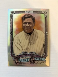Babe Ruth 2025 Topps Allen & Ginter Chrome Refractor New York Yankees #28 - Picture 1 of 2