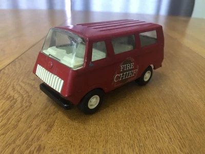 DE COLECCIÓN TONKA FIRE CHIEF VAN 5” ACERO PRENSADO HECHO EN EE. UU. JUGUETE Foto 1 de 4