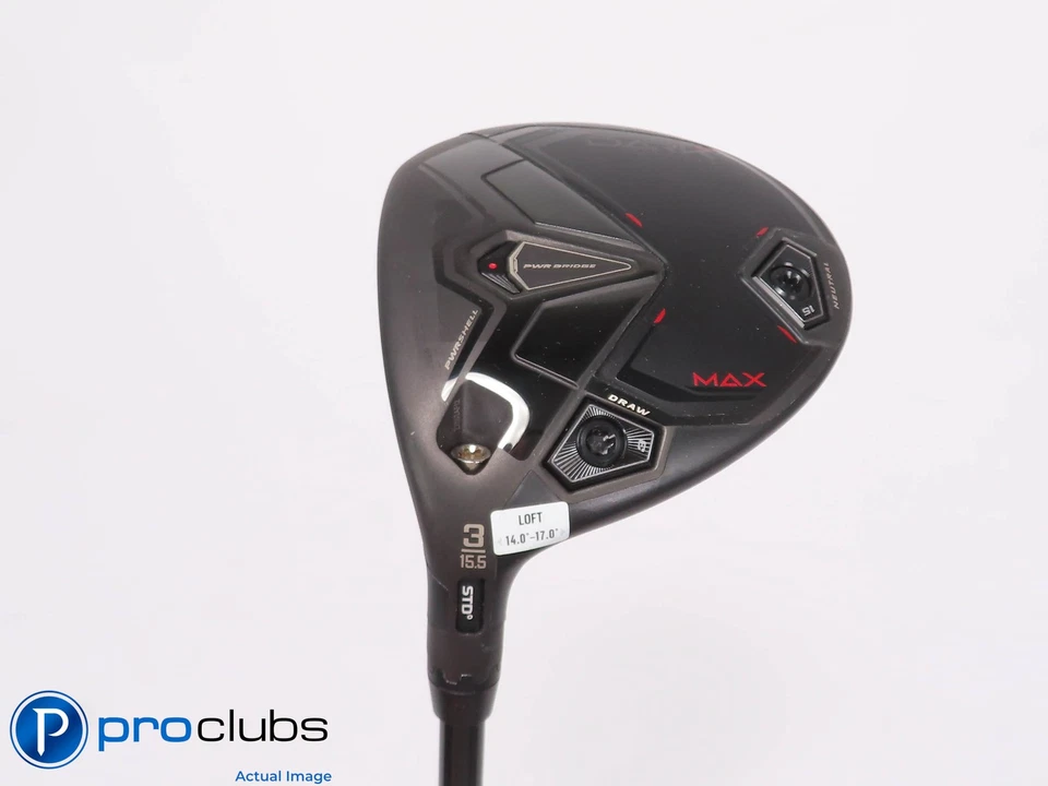 Nice Left Handed Cobra DARKSPEED MAX 15.5* 3 WOOD - Kai'li Blue 70 X-Flex 455818 - Image 1 of 4