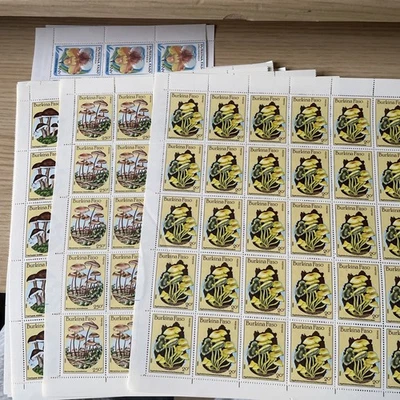 Estampillas y hojas vintage de Burkina Faso MNH. 365 sellos.  Foto 1 de 4