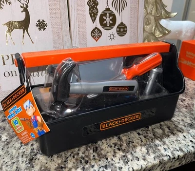 BLACK+DECKER Jr. Caja de herramientas Junior. 14 piezas.  Juguete para niño. Foto 1 de 4