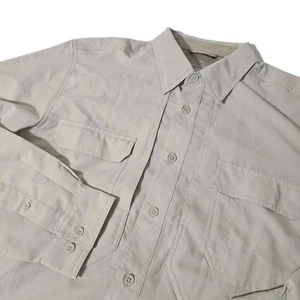 Royal Robbins Expedition Pro Button Up Shirt Mens L Beige Performance L/S - Picture 1 of 6