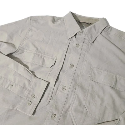 Royal Robbins Expedition Pro Button Up Shirt Mens L Beige Performance L/S - Image 1 of 4