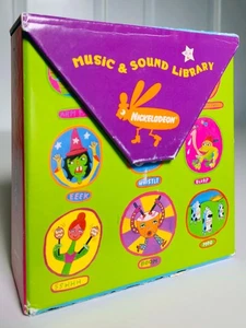 Nickelodeon Production Music & Sound Effects Library 4-CD Box Set 1996 VERY RARE - Picture 1 of 15