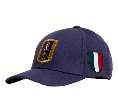 AERONAUTICA MILITARE Cappellino Uomo In Canvas Con Patches HA1150UCT03043 Blu - Изображение 1 из 4