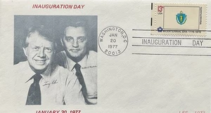  Inauguration Day 1977 Jimmy Carter Walter Mondale Washington DC  - Picture 1 of 1
