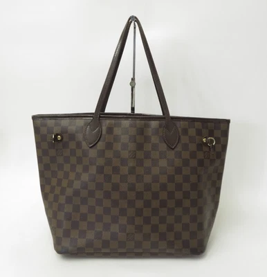 Auténtico bolso de mano Louis Vuitton Damier Level Neverfull MM U#47536 Foto 1 de 4