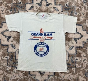Vintage Grand Slam Summer Camp Oscar Mayer Helps Kids Play Ball T-Shirt Youth L - Picture 1 of 23