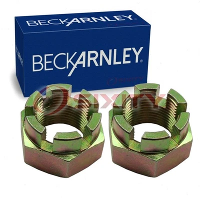2 pc Beck Arnley Rear Axle Nuts for 2004-2011 Mitsubishi Endeavor Driveline ep - Image 1 of 4