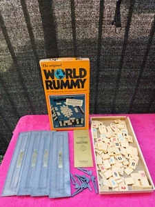 The Original World Rommé Familien Brettspiel von Adell Vintage 1977 - Bild 1 von 6