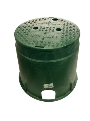 Caja de válvulas de riego redondas de 10" pulgadas NDS Foto 1 de 4