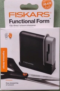 Fiskars Functional Form Clip-Sharp Scissors Sharpener Damaged Box - Picture 1 of 2