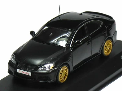 Kyosho 1/43 Lexus IS-F Nürburgring Test Car Black JDM Diecast JCK03304NU - Image 1 of 2