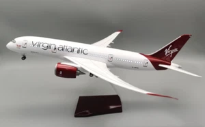 44CM Virgin Atlantic BOEING 787 Airplane Led Sound-controlled Light Resin Model - Picture 1 of 6